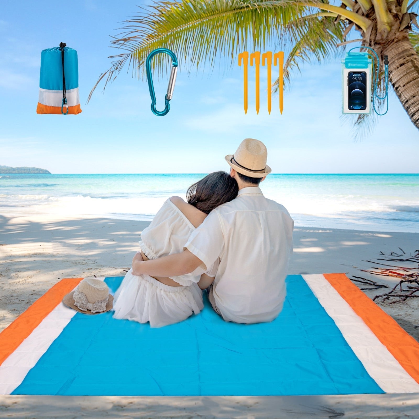 Lightweight Portable Beach Blanket - My Store