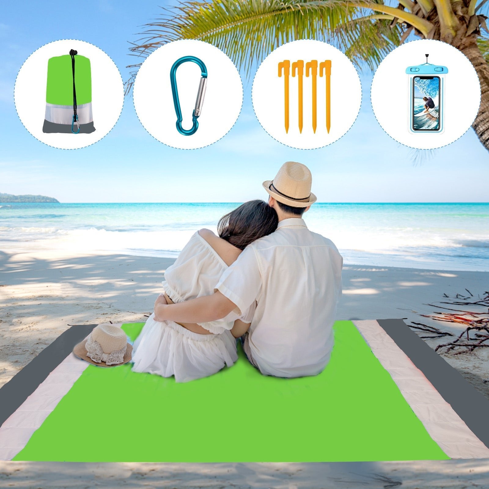 Lightweight Portable Beach Blanket - My Store